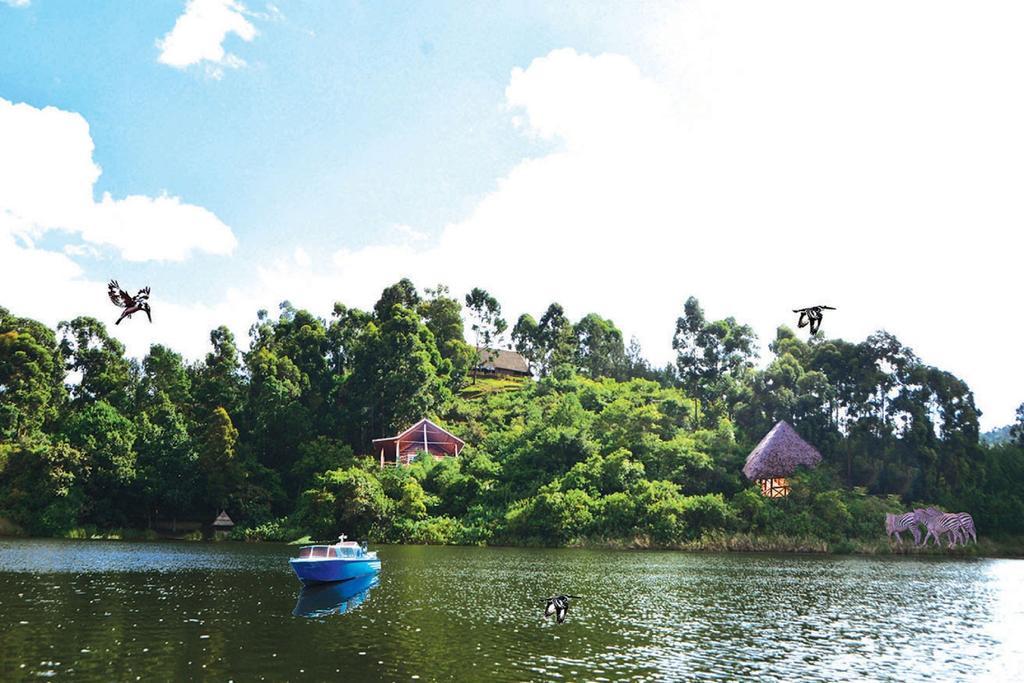 Lake Bunyonyi Eco Resort Chabahinga Bagian luar foto